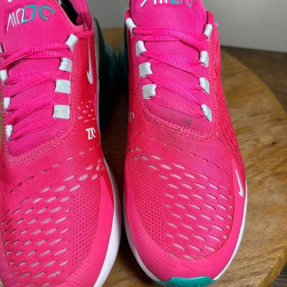 Nike Air Max 270 GS Cabana Tint Teal Shoes Women's Size 8 CJ9979-300